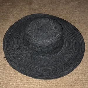 Black tropical Hat
